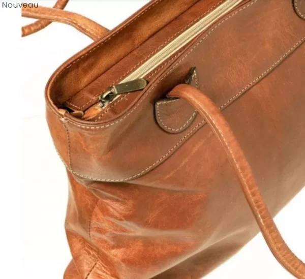 Umhängetasche Damen Leder - Handtasche Damen aus echtem Leder