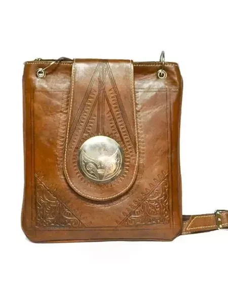 Umhängetasche Damen Leder - Handtasche Damen aus echtem Leder