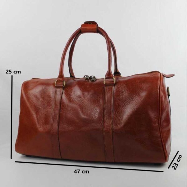 Weekender Reisetasche Leder Herrentasche Große Tasche