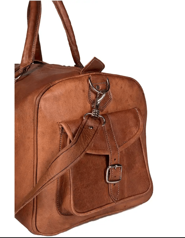 Weekender Reisetasche Leder Herrentasche Große Tasche