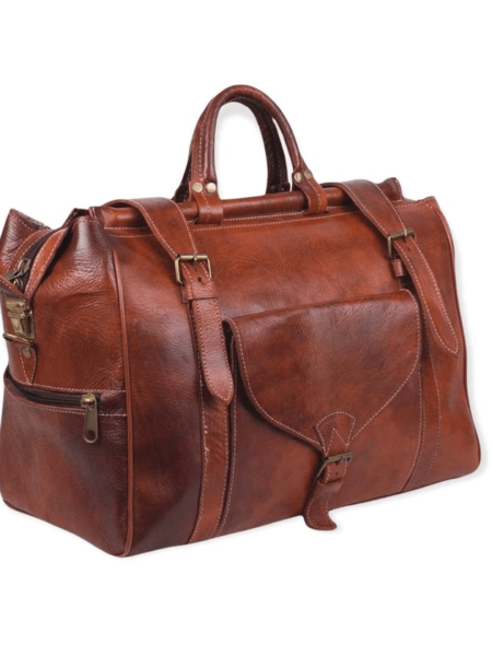 Weekender Reisetasche Leder Herrentasche Große Tasche