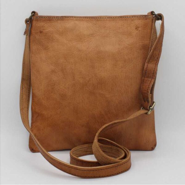 Handgemachte Ledertasche Boho Crossbody Bag