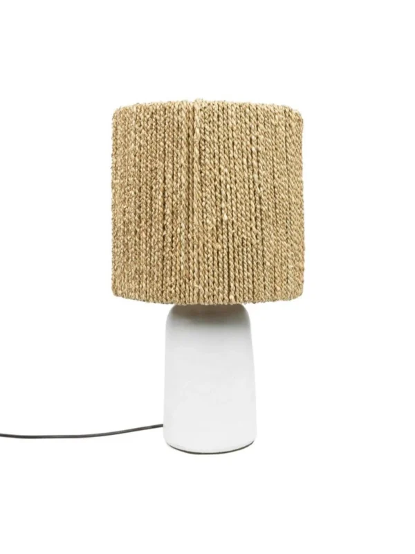 Chalki Tischleuchte – Weiß - Sanfte Boho-Eleganz Trendliebe