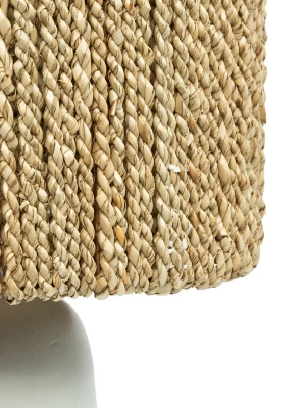 Chalki Tischleuchte – Weiß - Sanfte Boho-Eleganz Trendliebe