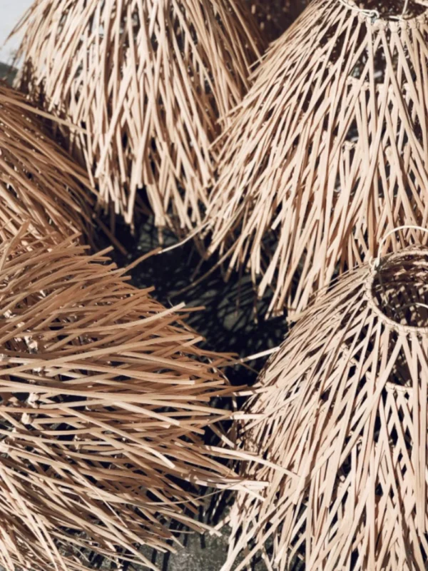 Hochwertiges handgewebtes Rattan