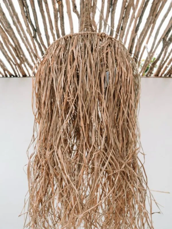 Honolulu Pendant – Handgeflochtene Rattan-Hängeleuchte Trendliebe