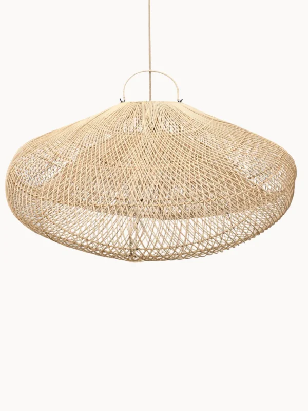 Geflochtene Wolkenlampe - The Cloud XXL, E27, Rattan, Boho