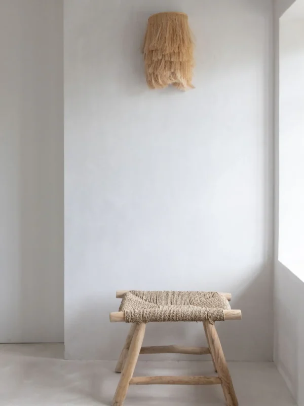 Abaca Wall Applique ist eine charmante und außergewöhnliche Wandleuchte