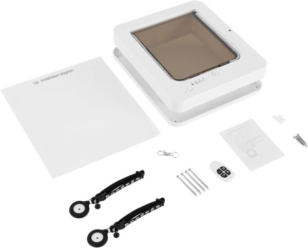 SureFlap Sure Flap Mikrochipgesteuerte Haustierklappe weiß