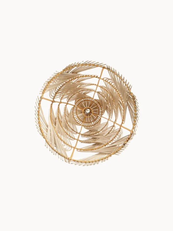 Garaffa Pendelleuchte Natural M – Handgeflochtene Rattan-Hängeleuchte