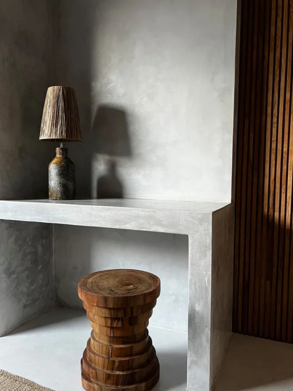 Ithaka Tischleuchte – Antique Grey Natural Trendliebe