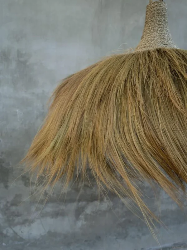 Die Pendelleuchte Makiki – Handgeflochtene Rattan-Hängeleuchte trendliebe