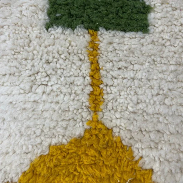 Azilal Teppich Bunter Teppich Marokko Schurwolle