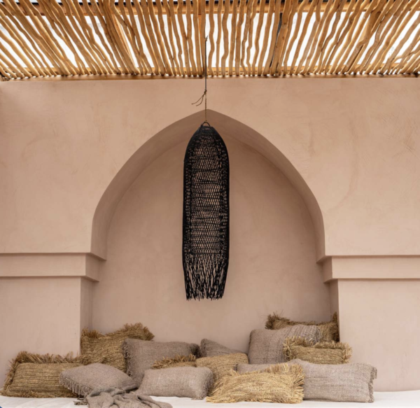 Die Squid Pendelleuchte– Handgeflochtene Rattan-Hängeleuchte Trendliebe