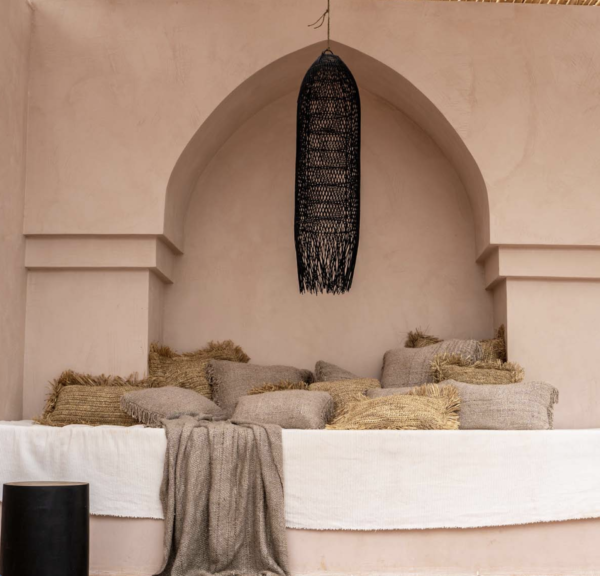 Die Squid Pendelleuchte– Handgeflochtene Rattan-Hängeleuchte Trendliebe