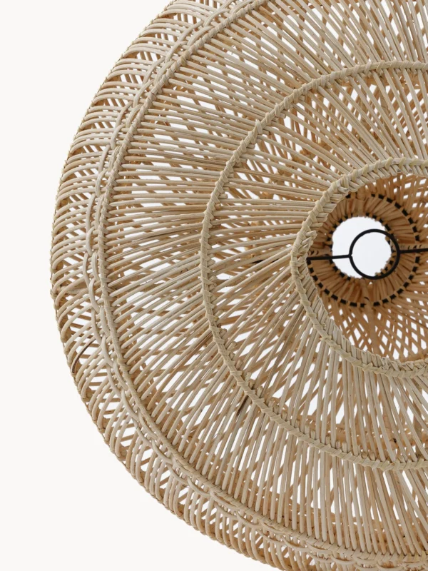 Rattan-Hängelampenschirm Drop, in verschiedenen Größen