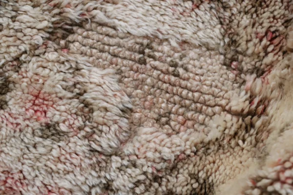 Vintage Beni Ourain. Seidig. Selten