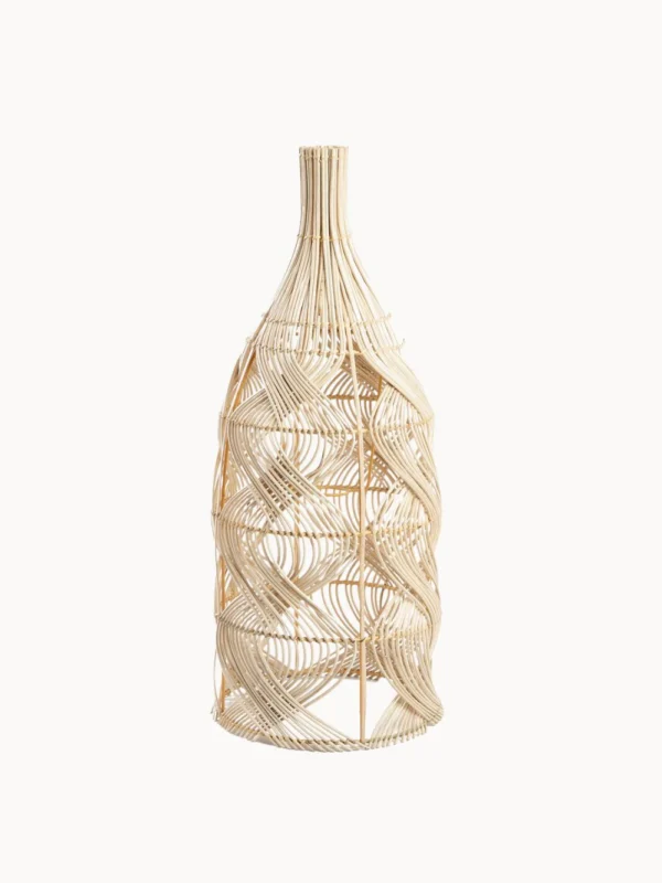 Garaffa Pendelleuchte Natural M – Handgeflochtene Rattan-Hängeleuchte