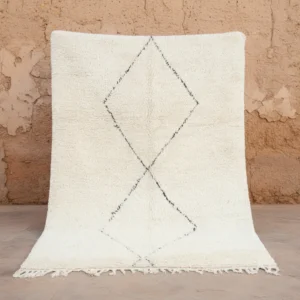 Beni Ourain Wollteppich Tuẓẓumt