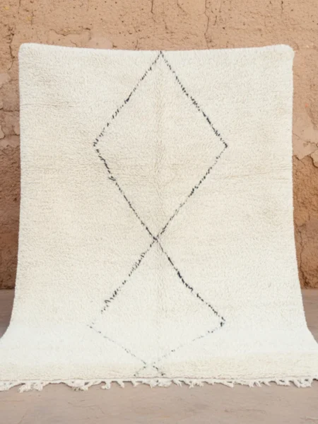 Beni Ourain Wollteppich Tuẓẓumt