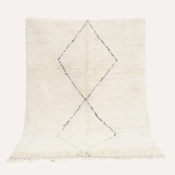 Beni Ourain Wollteppich Tuẓẓumt